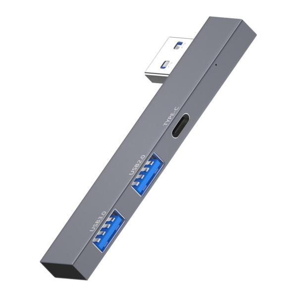 USB 3.0 ハブ コンパクト 3 ポート PC フラッシュドライブ キーボード用ポータブル USB アダプター USB3.0 USB2.0 タイプ｜stk-shop｜03