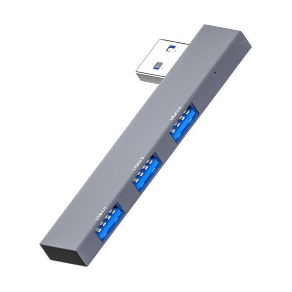 USB 3.0 ハブコンパクト 3 ポート PC フラッシュドライブキーボード用ポータブル USB アダプタ USB3.0 USB2.0 USB2.0｜stk-shop｜04
