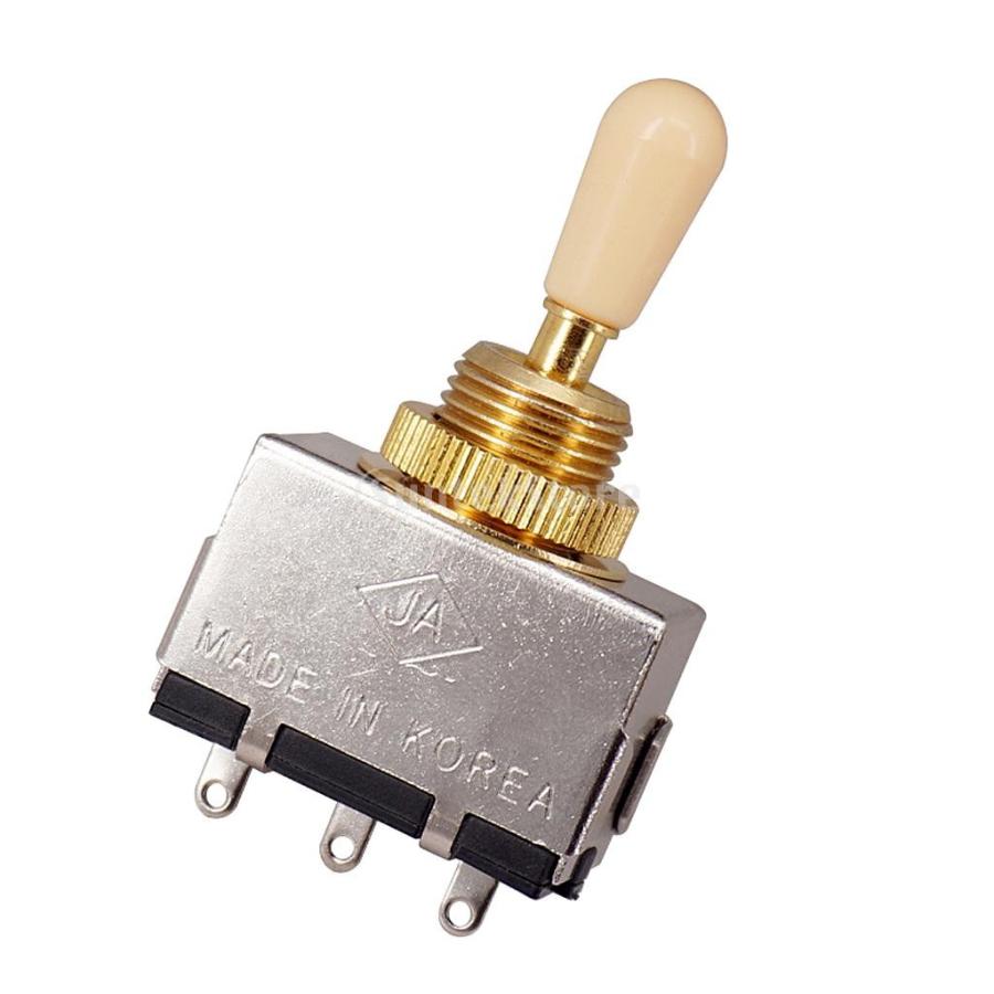 エレキギター用 3ウェイ ピックアップセレクター トグルスイッチ 楽器