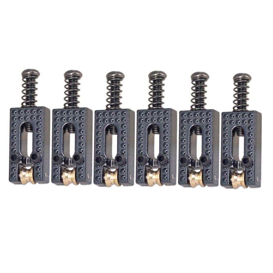 6個 ロックストリングサドル ブリッジサドル ギターパーツ 全2色 - ブラック :78001883:STKショップ - 通販 - Yahoo!ショッピング 6個 ロックストリングサドル ブリッジサドル ギターパーツ 全2色 - ブラック :78001883:STKショップ - 通販 - Yahoo!ショッピング
