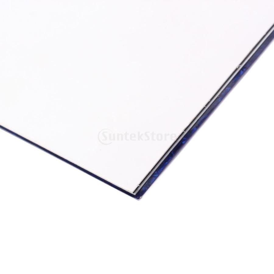 耐久性のあるPVC 3プライギターのピックガードブランク材スクラッチ