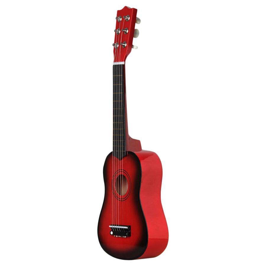 アコースティックギター レッド 6弦 レッド 21chアコースティックギター 6ストリングアコースティック