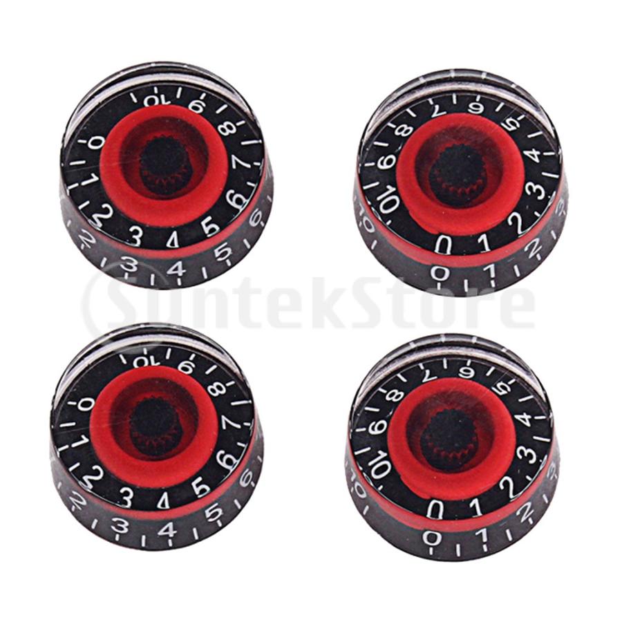 レスポール交換用アクセサリー用の4本のエレキギタースピードコントロールノブ Stkショップ 通販 Yahoo ショッピング