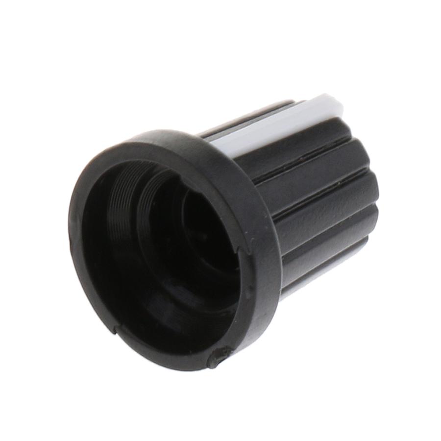 5pcsギターエフェクターペダルノブアンプコントロールノブブラック+