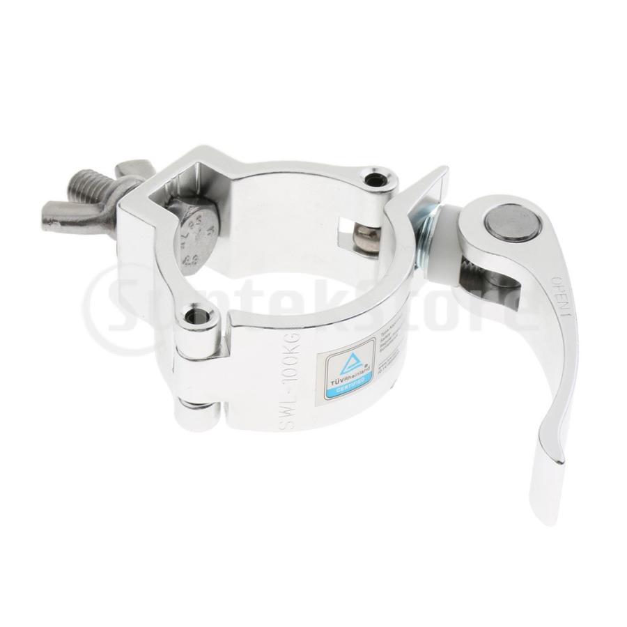 LEDステージライトフッククランプトラスクランプフィット48mm-51mm ODチューブパイプ|stk-shop|04