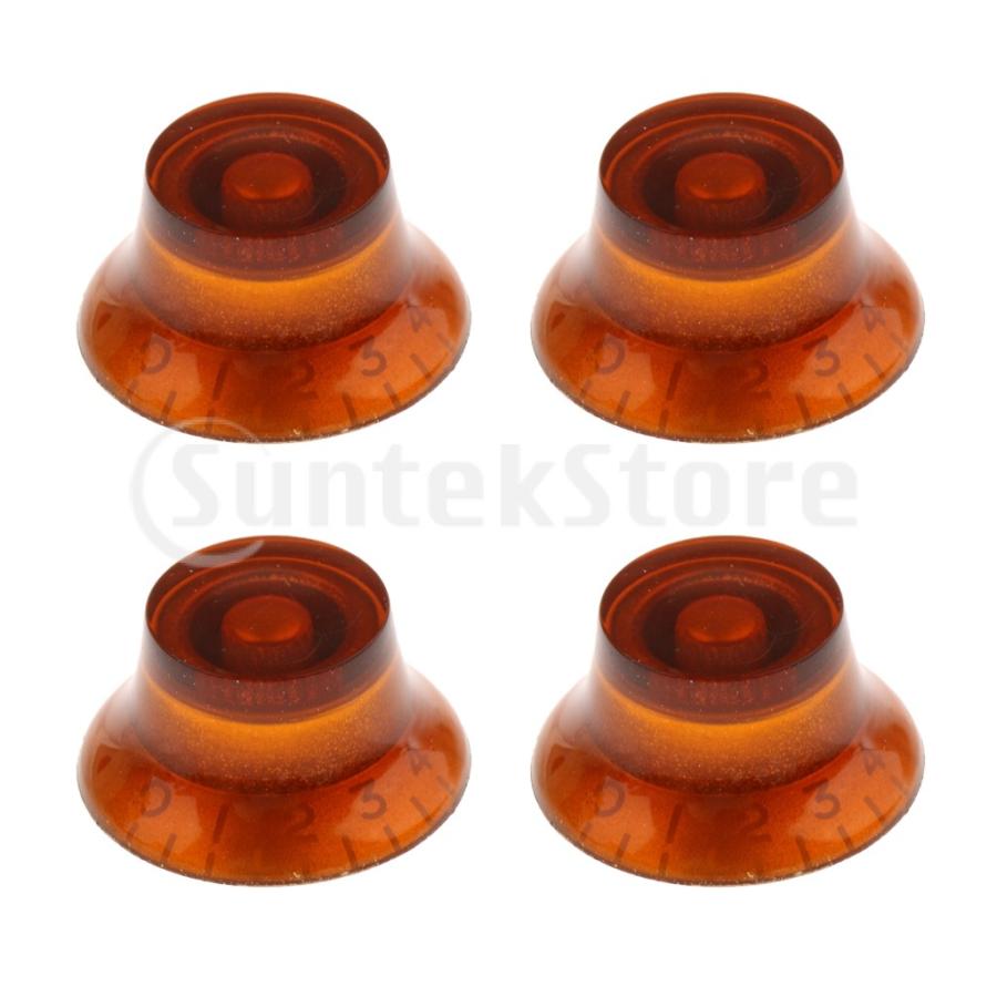 レスポールエレキギターの交換のための4本のシルクハットコントロールノブ Stkショップ 通販 Yahoo ショッピング