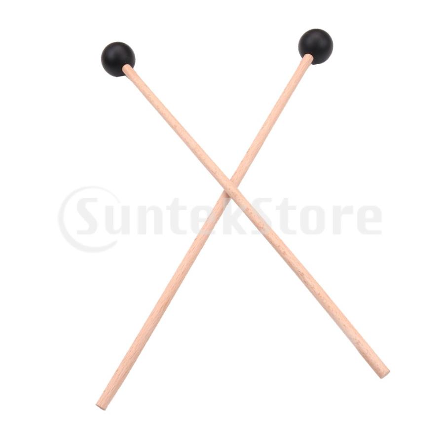 木製木琴 マレット付き 約90cm 1ペアのドラムスティック.高品質の木琴マレットドラムスティック初心者
