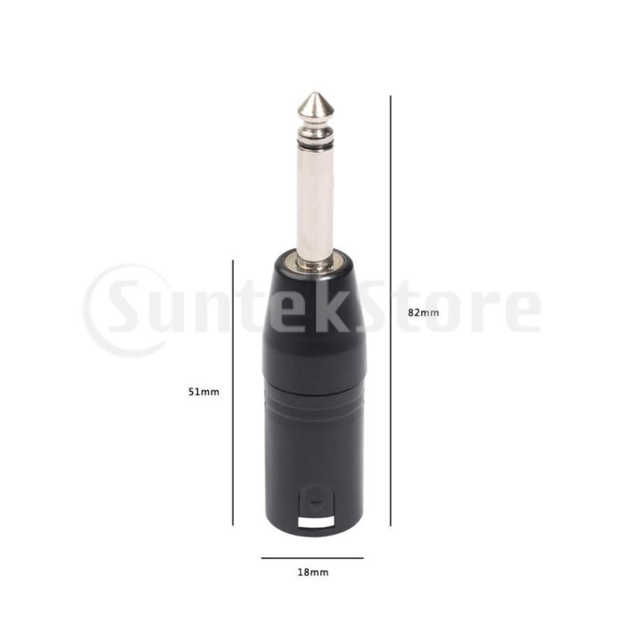 3ピン Xlrオス 6 35mmオス モノラルジャック リードアダプタ Stkショップ 通販 Yahoo ショッピング