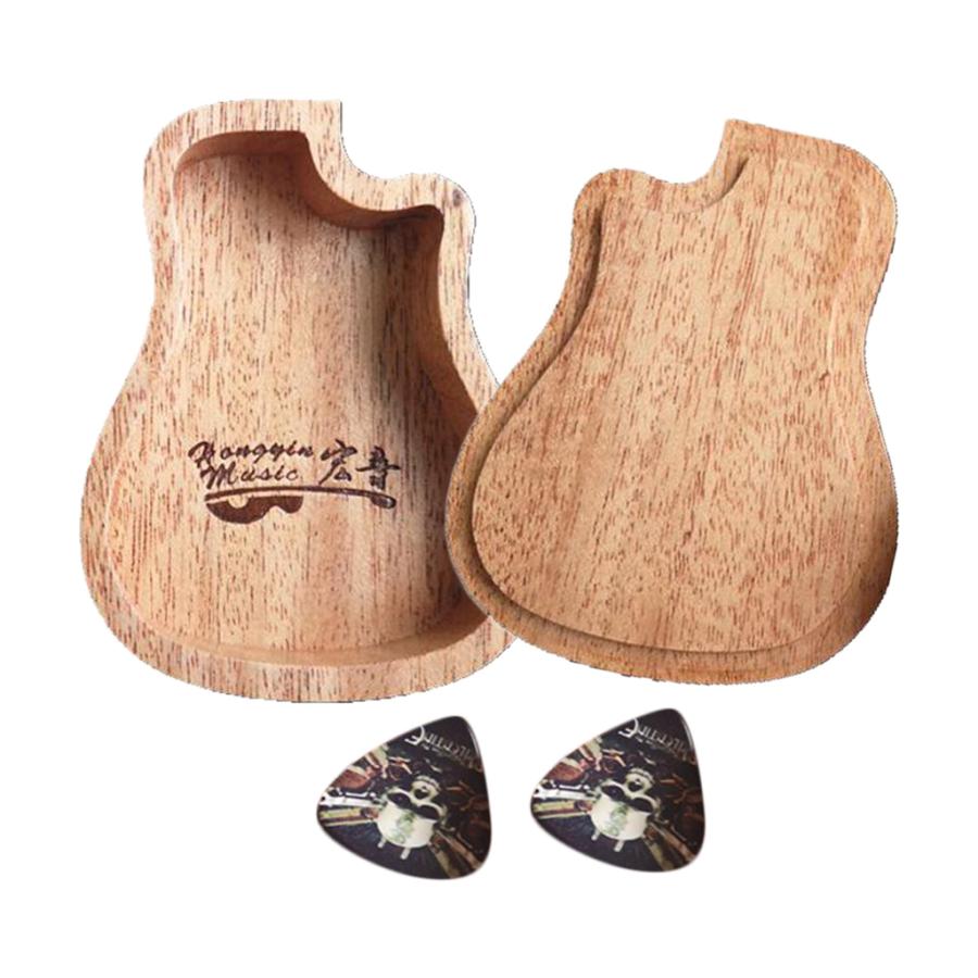 DIY ギターピック 木製ホルダー 収納ケース アコースティックギター エレキギター ウクレレ ベース用 :78013820:STKショップ - 通販  - Yahoo!ショッピング