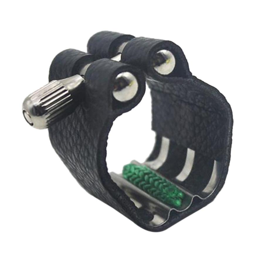 ソプラノBクラリネットリガチャーブラックに適用楽器音楽愛好家向けギフト