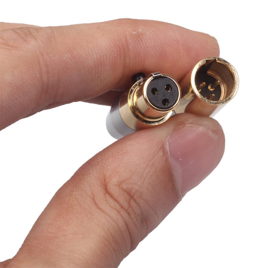 2ピース 個カッパーミニxlr 3小型xlrオーディオマイクコネナー Stkショップ 通販 Yahoo ショッピング