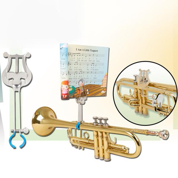 トランペット ミュートホルダー｜ロンディーノ トランペットミュートホルダー(2連) - 管楽器専門店ダク・DAC ５点セット 楽譜ホルダー 管楽器用（おもにトランペット）