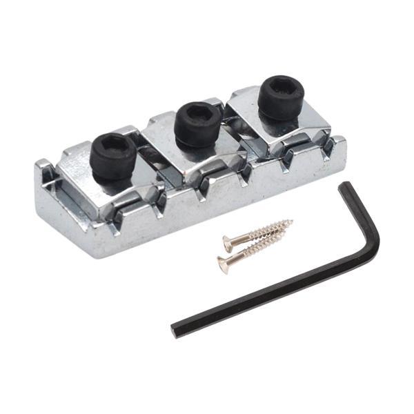 43mm ギターロックナット エレキギタートレモロブリッジ用 耐久性あり アージェント交換用 78021297STKショップ 通販