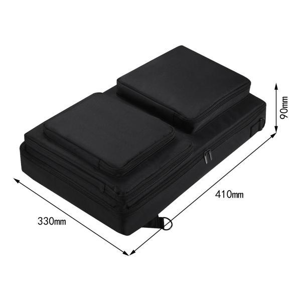 DJコントローラー用ショルダーストラップ付きキャリングケースバッグ