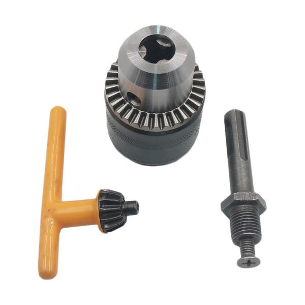 ドリルチャックセット1.5-13mm T字型キー付きChun旋盤Elericドリル