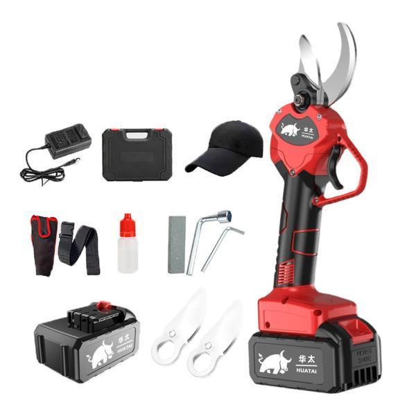 ガーデニングヘッジ用電動剪定ばさみブラシレスモーター4cm +ギフトパッケージ