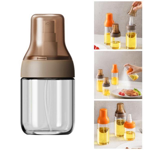 バーベキュービネガーソース125MLブラウン用ポータブルガラスオイルスプレーキッチン用品 の商品画像