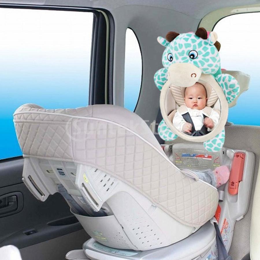 全2タイプ ベビーカーバックシート バックミラー ぬいぐるみ 後ろ向き鏡 動物の形 飛散防止 牛 Stkショップ 通販 Yahoo ショッピング