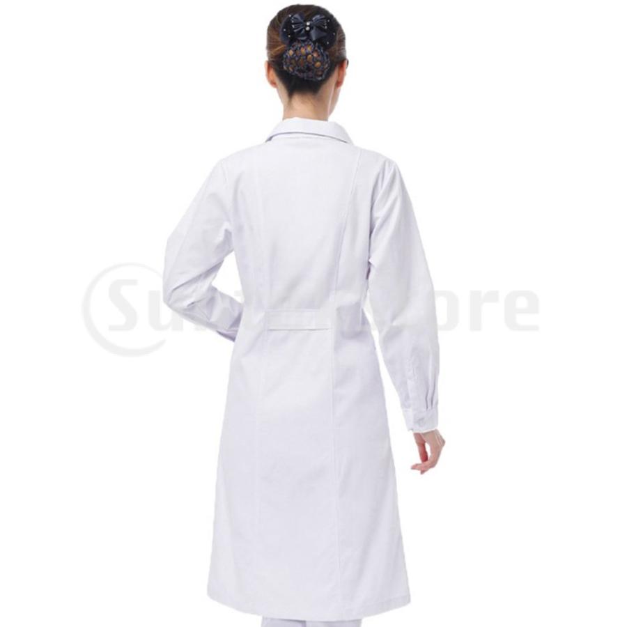 女性 長袖 白い スクラブ ラボコート ドクター 看護師 ジャケット 制服 コスプレ 全5サイズ Stkショップ 通販 Yahoo ショッピング