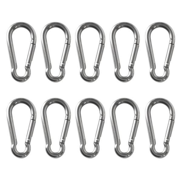 期間限定特価品 クライミング用カラビナ 登山 クライミング カラビナ クリップ スプリング フック バックル 全2サイズ