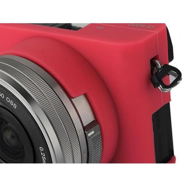ソニーA6000対応 ソフトシリコーンゴム カメラ保護カバー ケーススキン カメラケースカバー 全2色｜stk-shop｜06