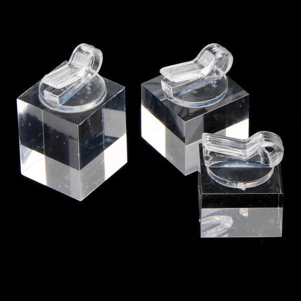 share spirit リングスタンド 7本 アクリル リングディスプレイスタンド 指輪ホルダー ジュエリー