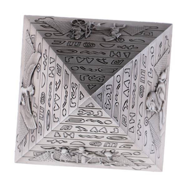 金属 工芸品 エジプトピラミッド建物モデル 本棚 装飾 全3色 : STK