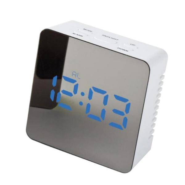 デジタル 目覚まし時計 置き時計 長方形 卓上 アラーム テーブル 鏡面 温度表示 全６色｜stk-shop｜15