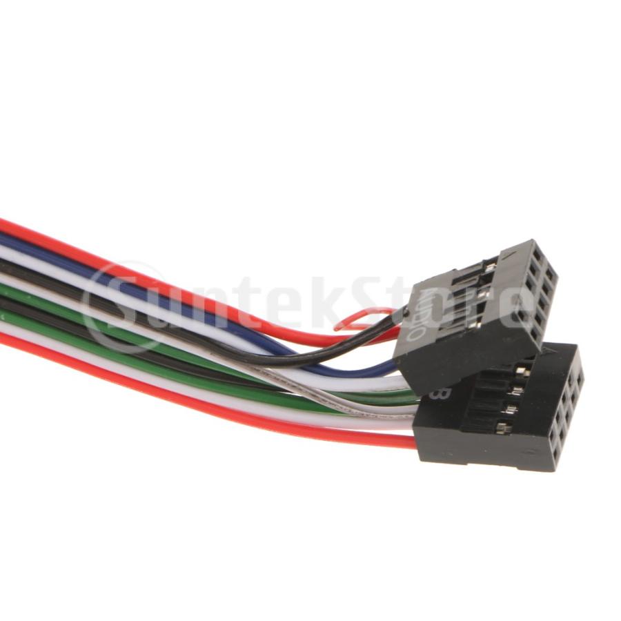 PC コンピュータ ケース フロント パネル U オーディオ ポート マイク