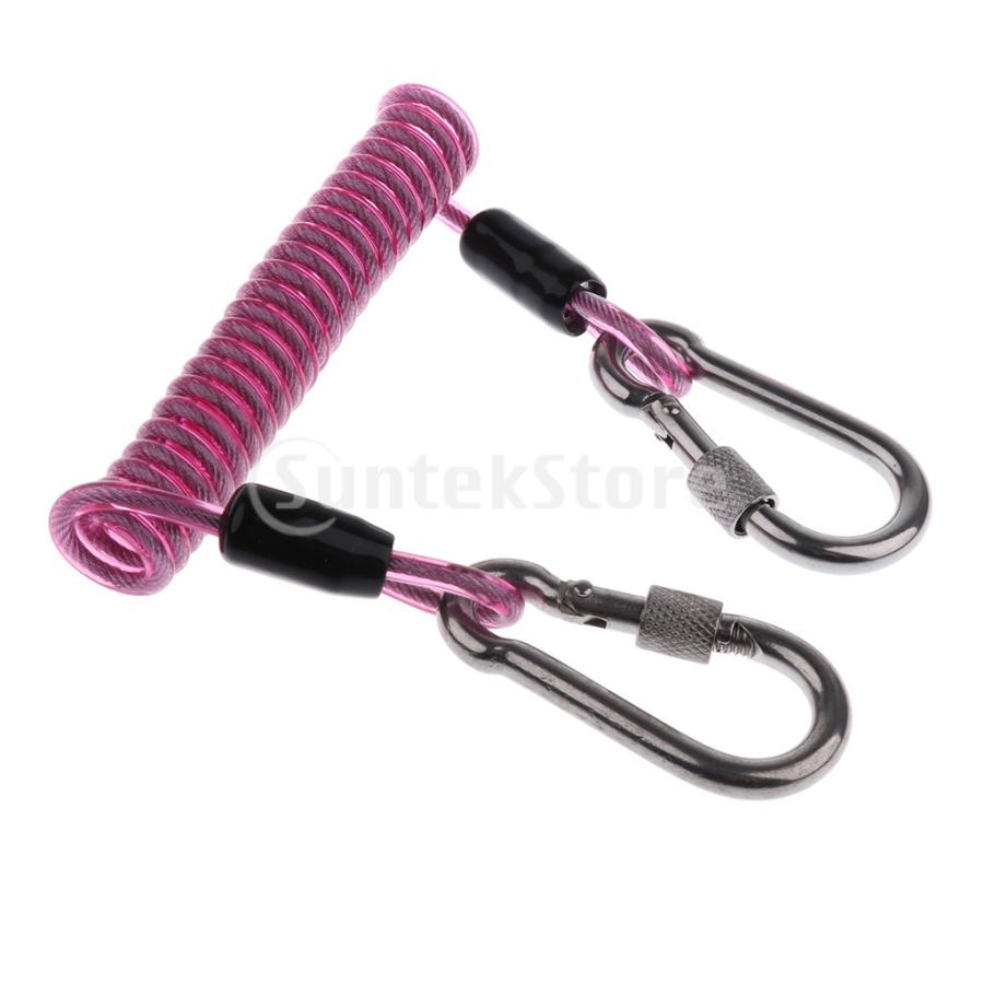 プロのスキューバダイビングスパイラルスプリングコイルストラップ安全