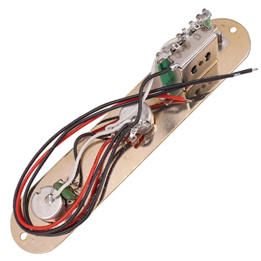 ギター プリワイヤード コントロールプレート Fender Telecasterギター