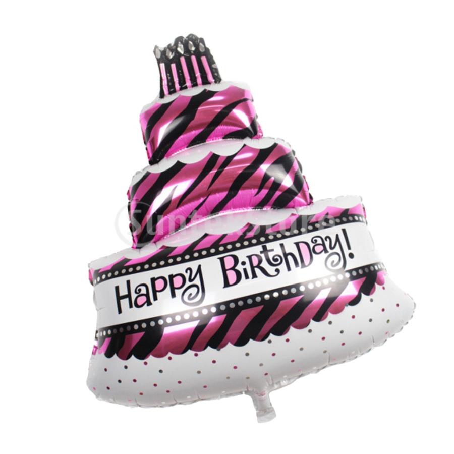 大きなハッピーバースデーケーキ形箔バルーンキッズパーティーインフレータブル玩具 Stkショップ 通販 Yahoo ショッピング