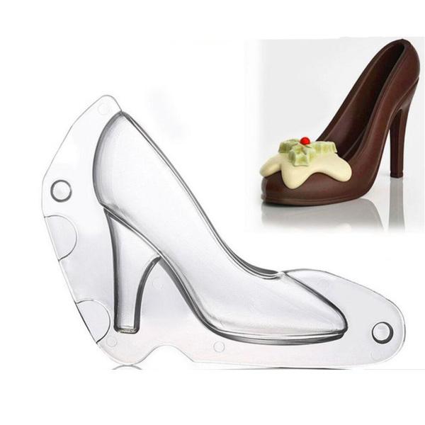 3D ハイヒール 靴 デザイン チョコレート金型 フォンダン ケーキ キャンディー 装飾 DIY｜stk-shop｜07