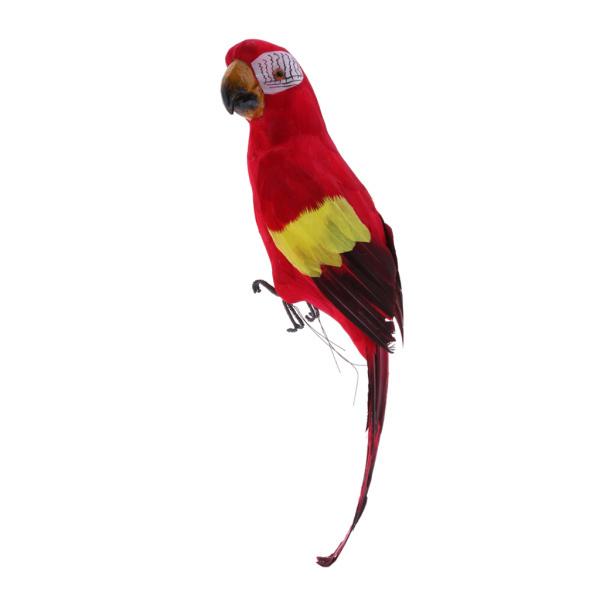 大型人工オウム鳥リアルな家の装飾Budgie剥製 : STKショップ - 通販