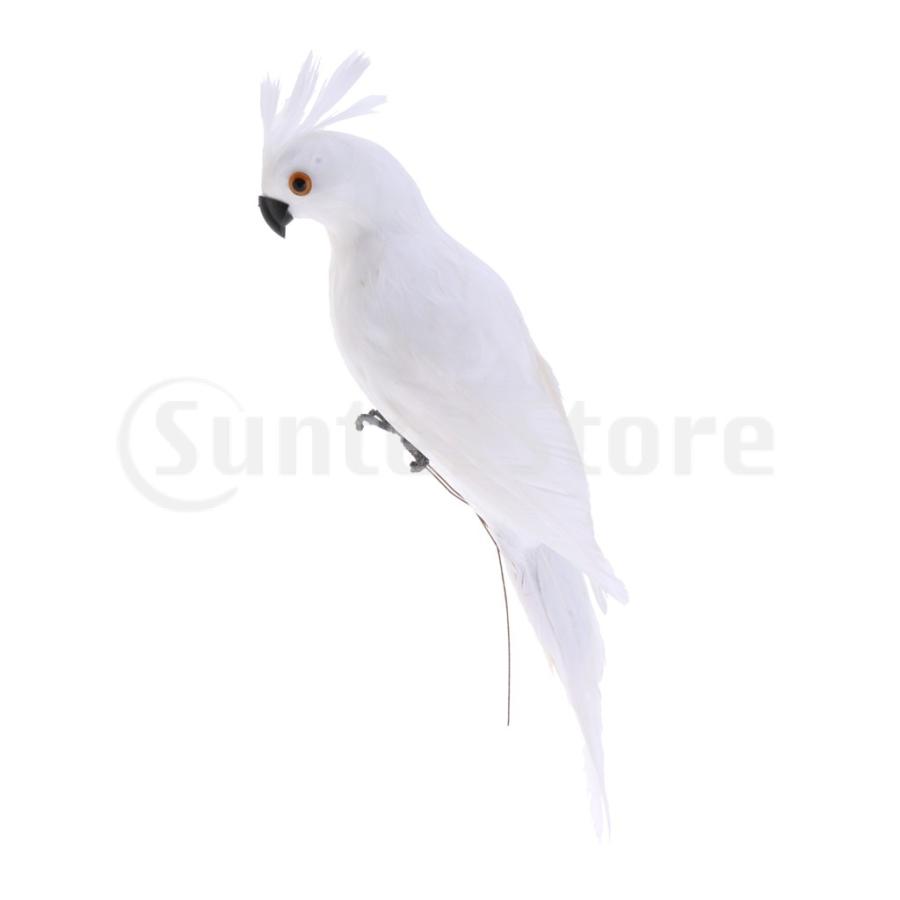 カラフルな鳥の羽のリアルな家庭菜園の装飾飾りオウム鳥 Stkショップ 通販 Yahoo ショッピング