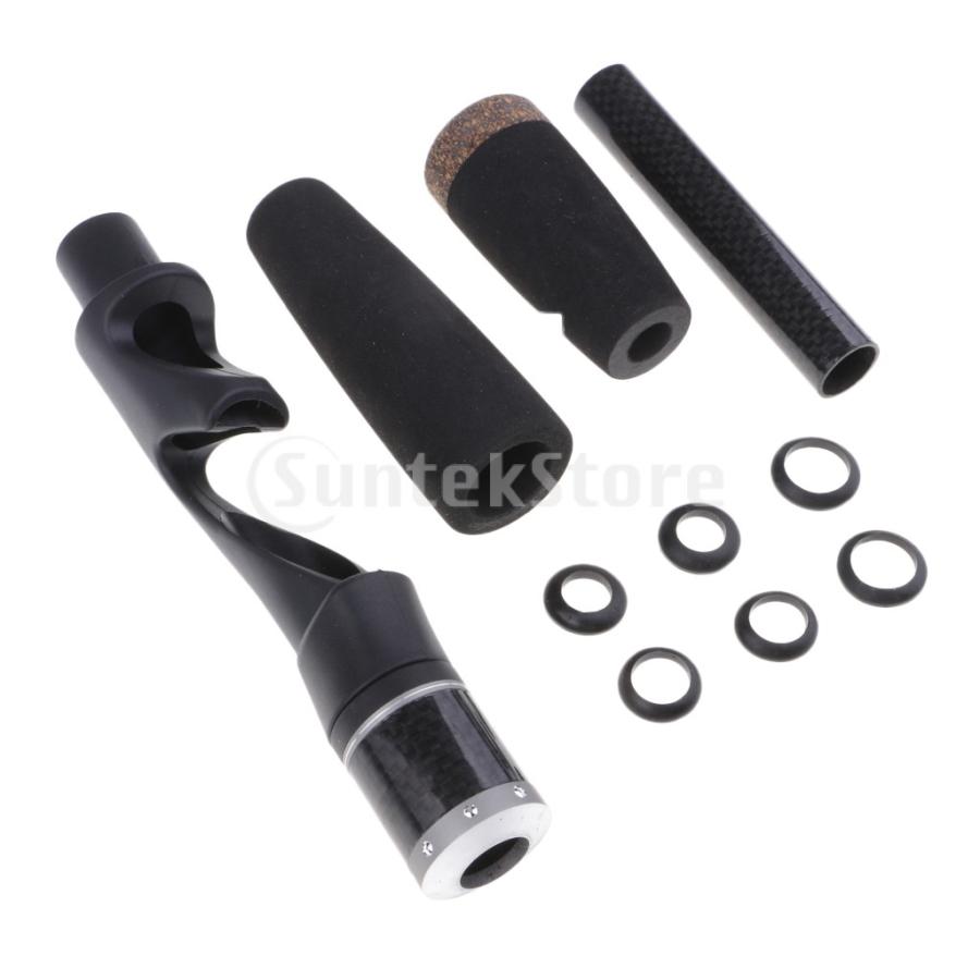 リールシートセットロッドの建物と修理と釣りロッドコルクハンドル