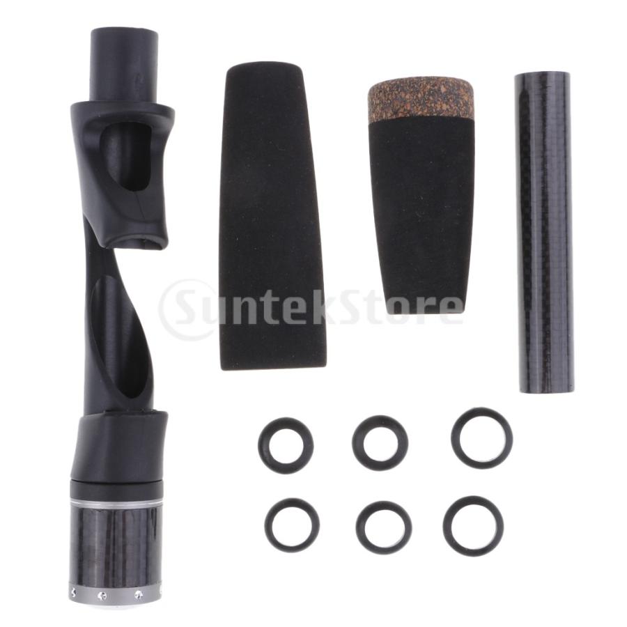 リールシートセットロッドの建物と修理と釣りロッドコルクハンドル