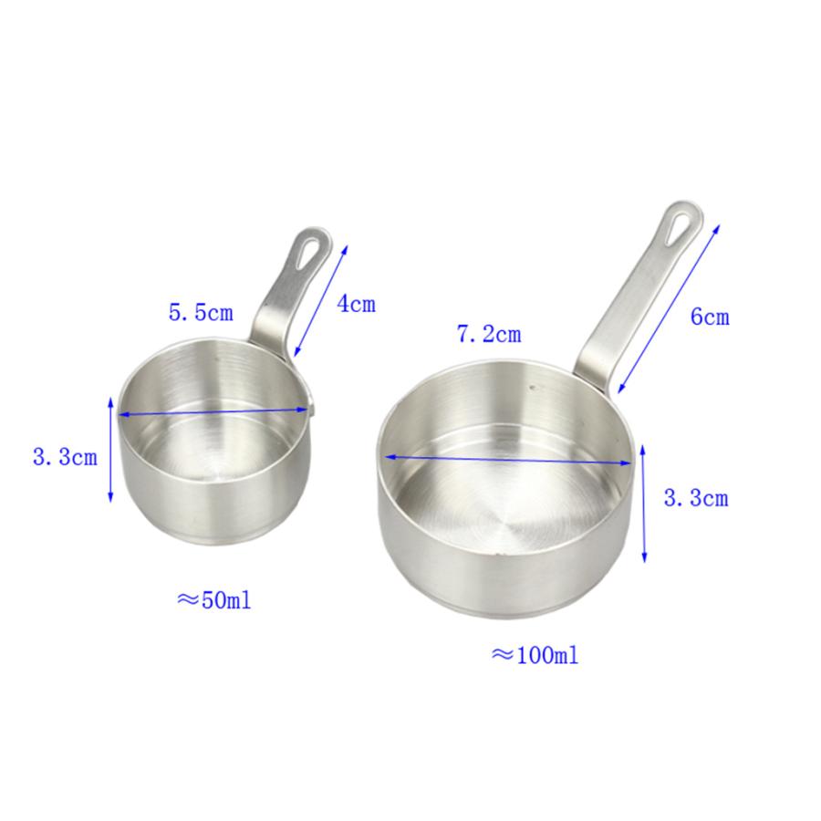 キッチン用品 ミニ ソースパン ミルクパン ぶら下げ穴付き 長い