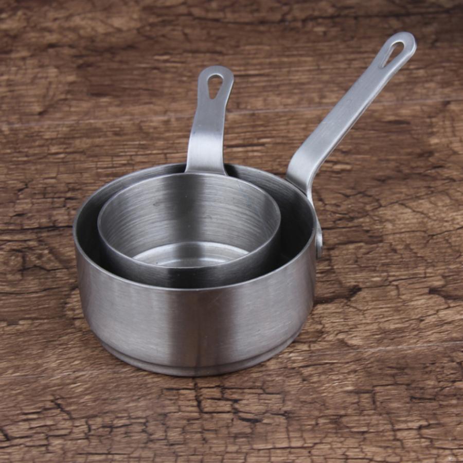 キッチン用品 ミニ ソースパン ミルクパン ぶら下げ穴付き 長い