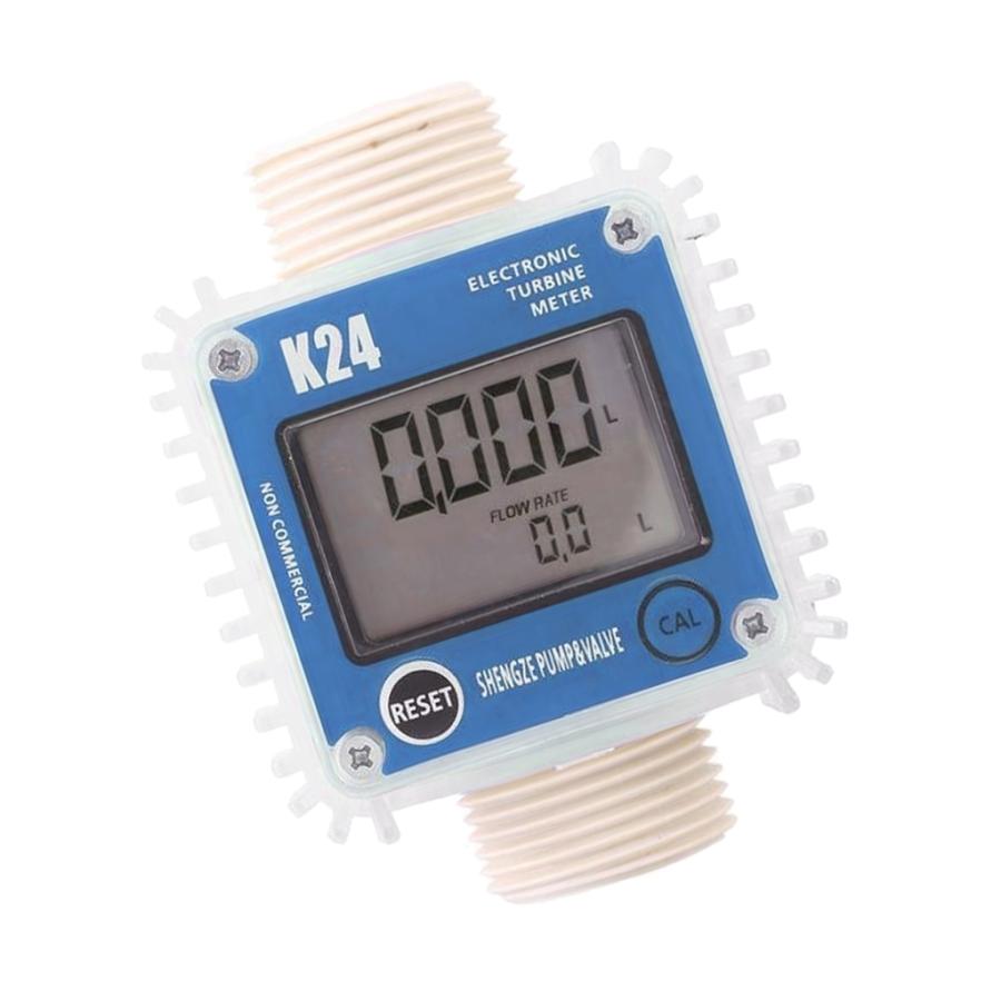K24  LCD  電子タービン流量計 デジタル石油メーター 全4タイプ 耐久性 使いやすい｜stk-shop｜06
