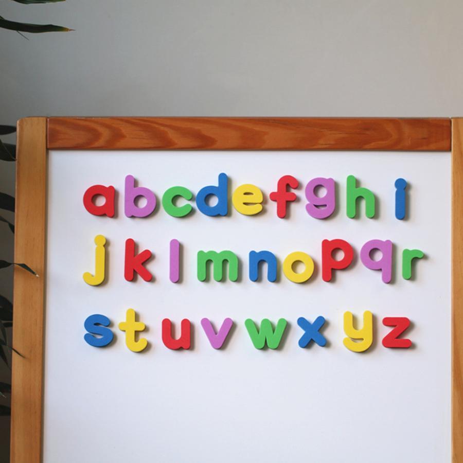 アルファベット 英語 冷蔵庫 マグネット ステッカー EVA材質 子供 知育玩具 贈り物 26個 全6色｜stk-shop｜08
