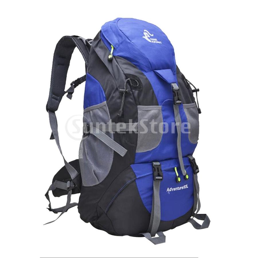 軽量アウトドア旅行サイクリング乗馬ハイキングキャンプバックパック50l Stkショップ 通販 Yahoo ショッピング