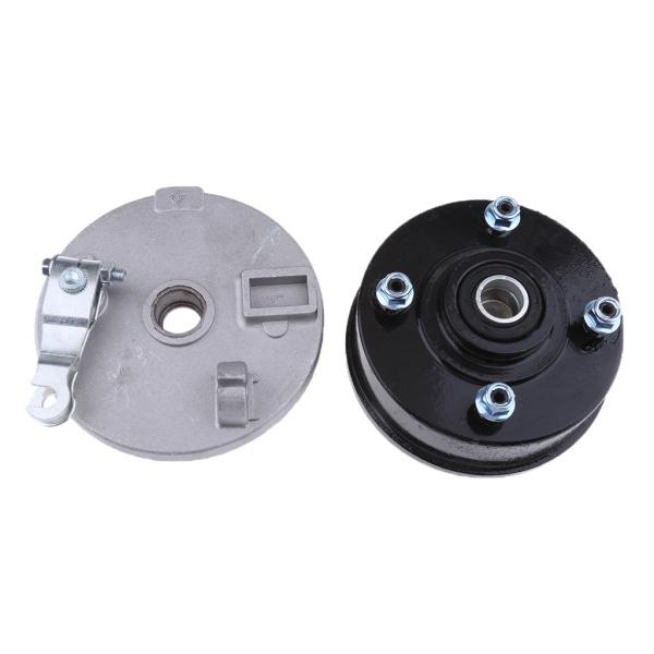 飾り　角 4スタッドドラムブレーキハウグホイールハブ+シューズ110cc125ccATV