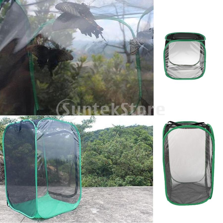折りたたみ可能な昆虫および蝶の生息場所ネットテラリウム飼育ケージ Stkショップ 通販 Yahoo ショッピング