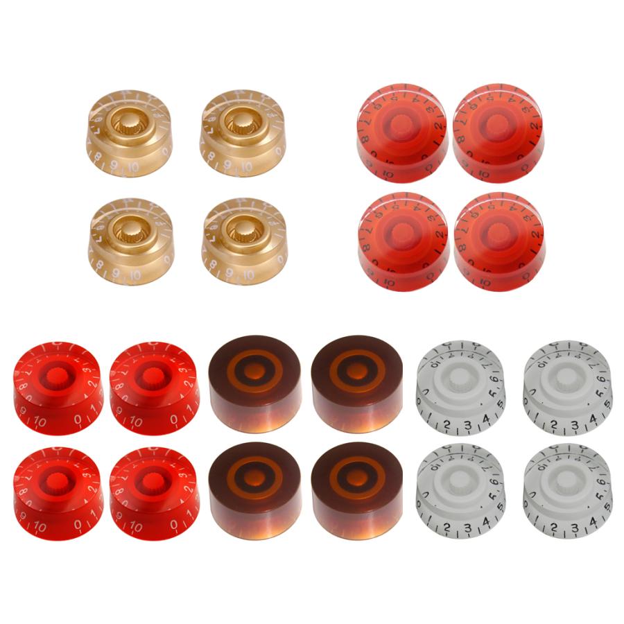 第13回 安ギターノブ 選択会議 ギターベース 木製ノブ ビーチ仕上げ 選手 | ギターいじリストのおうち ギターパーツ エレキギター コントロール ハットノブ 4個セット インチ