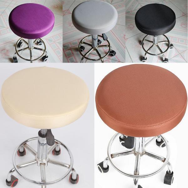 全5色3サイズ スツール カバー スツールカバー 座面 ラウンドスツール 椅子カバー 丸椅子カバー