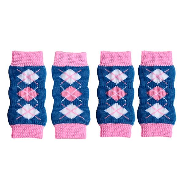 犬ソックス 冬保温 靴下 ウォーマー レッグプロテクター ソックス 快適さ 4個 セット Heidicotton Com