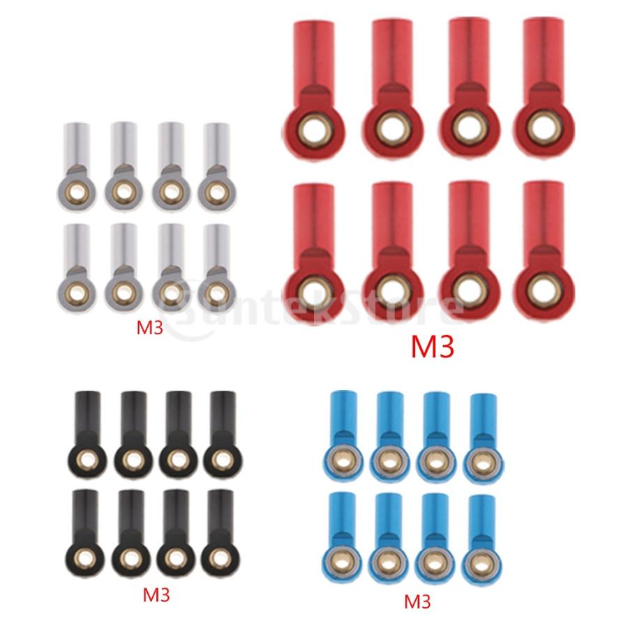 8個のパーツm3アルミニウムリンクロッドエンドボールジョイント1 10 Rcパーツ用 Stkショップ 通販 Yahoo ショッピング