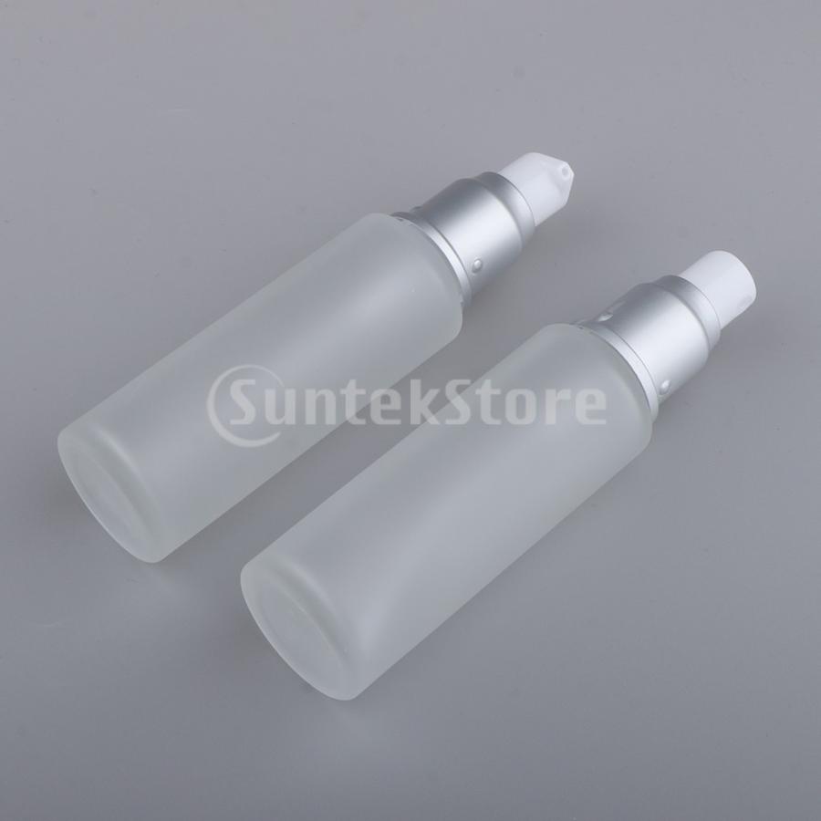2本空のガラス瓶化粧品メイクアップローションコンテナ50ml｜stk-shop｜13