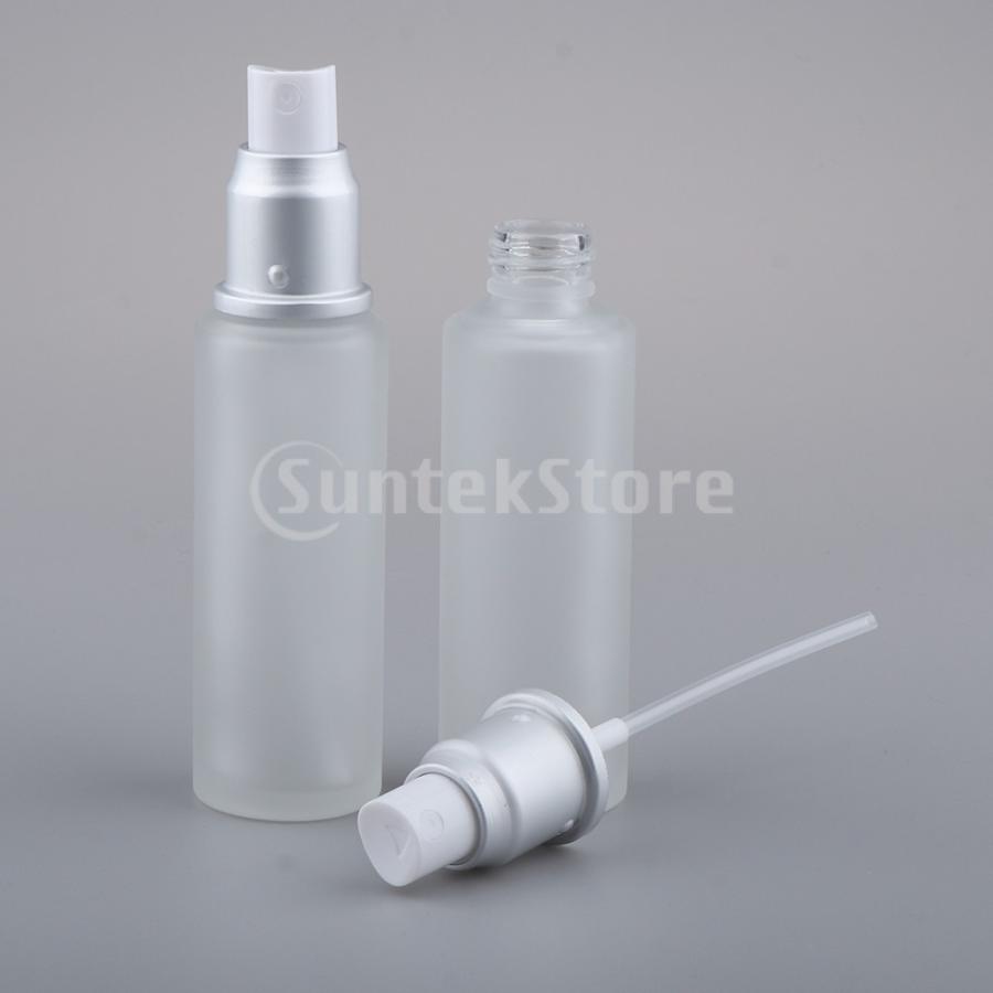 2本空のガラス瓶化粧品メイクアップローションコンテナ50ml｜stk-shop｜05
